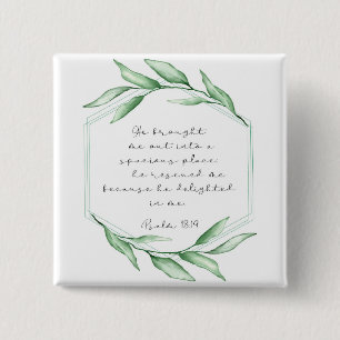 Greenery Bible Verse Knapp