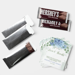 Greenery Blue hydrangea sin Boy Baby Shower