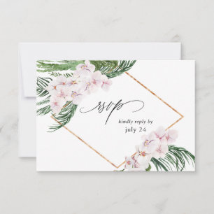 Greenery Boho Tropical Blommigt w Meal OSA kort 3