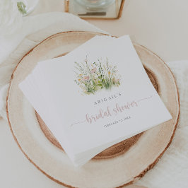 Greenery Boho WildblomMöhippa Napkins Pappersservett