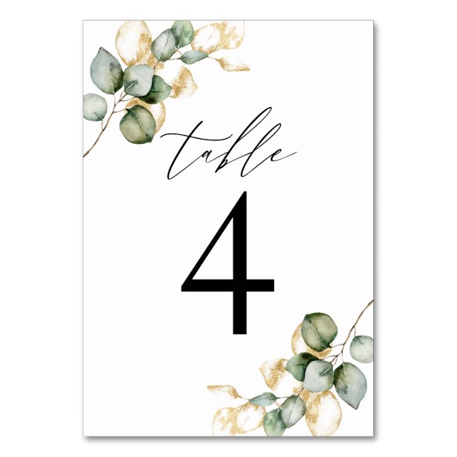 Greenery bordsnummer 4 (Framsidan)