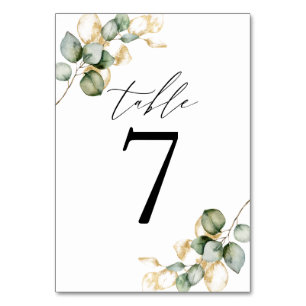 Greenery bordsnummer 6