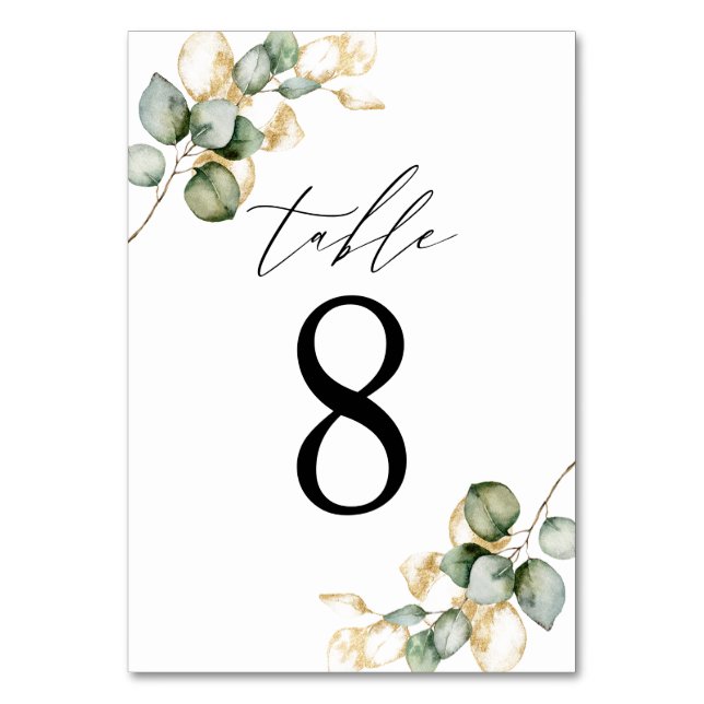 Greenery bordsnummer 8 (Framsidan)