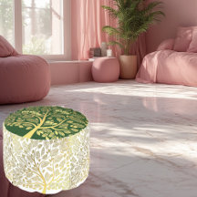 Greenery Cute lycklig Mors dag Guld Livets träd