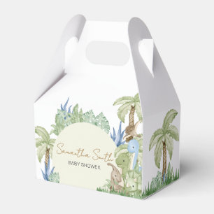 Greenery Dinosaur Baby Shower Presentaskar