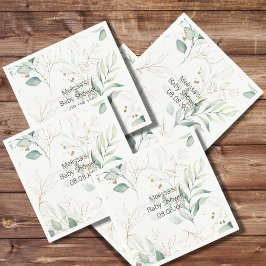 Greenery Eucalyptus Cocktail Pappersservett