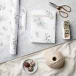 Greenery Eucalyptus Elegant Presentpapper<br><div class="desc">Greenery Eucalyptus Elegant Wrapping Papper. Matchande objekt är tillgängliga.</div>