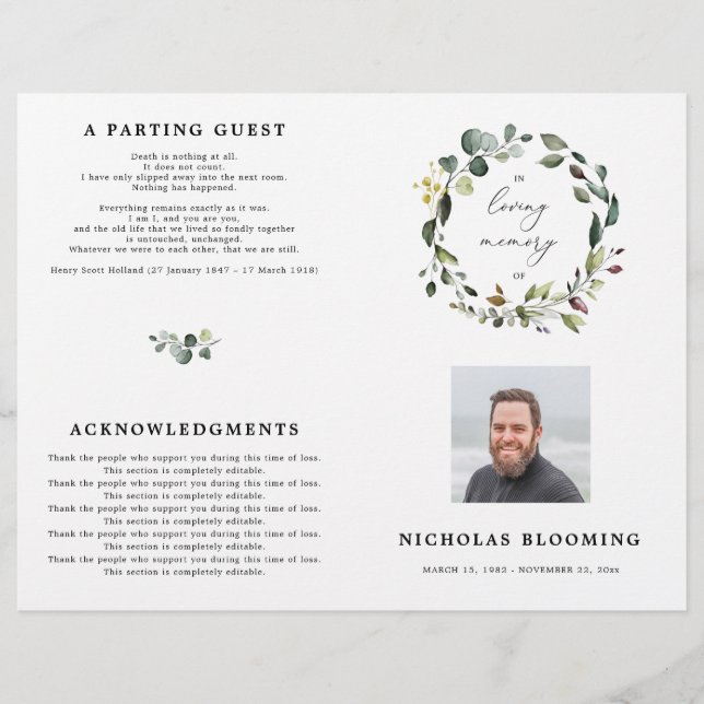 Greenery Eucalyptus Firande i Life-programmet (Framsida)