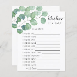 Greenery Eucalyptus - Önskemål för baby