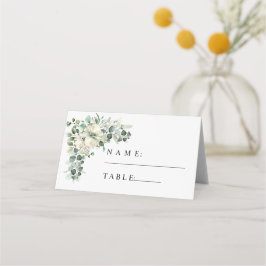 Greenery Eucalyptus Wedding Placeringskort