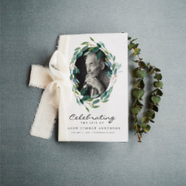 Greenery Firande i Life-begravningsprogrammet Reklamblad