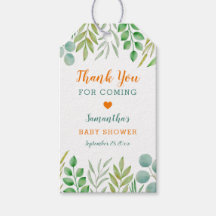 Greenery Foliage Watercolor Botanical Tack