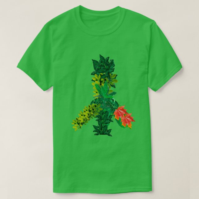 Greenery Fredstecken T-Shirt (Design framsida)