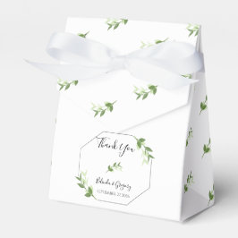 Greenery Garden Löv Ram Bröllop Presentaskar