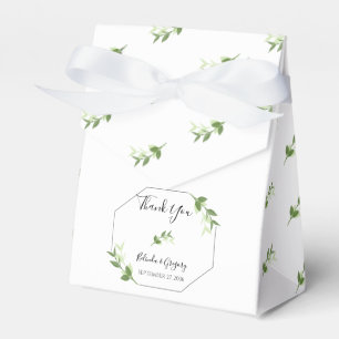 Greenery Garden Löv Ram Bröllop Presentaskar