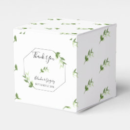 Greenery Garden Löv Ram Bröllop Presentaskar