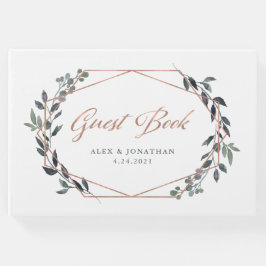 Greenery Geo | RO GULD BRÖLLOP Gästböcker