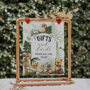 Greenery Gifts Baby Shower Poster