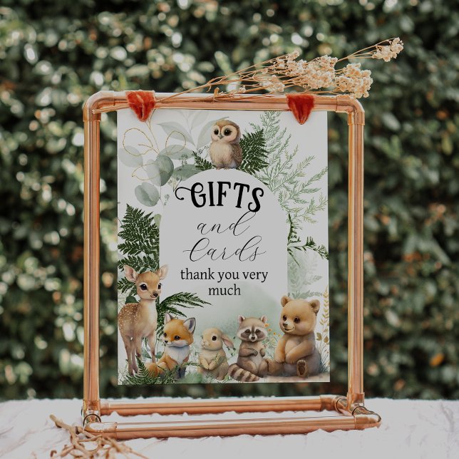Greenery Gifts Baby Shower Poster (Skapare uppladdad)