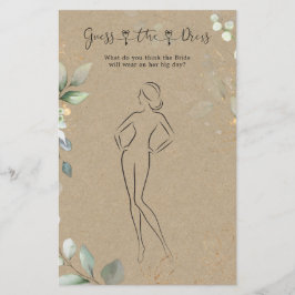 Greenery gissar Dress Möhippa Game Flyer