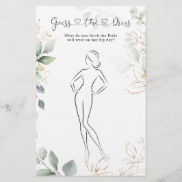 Greenery gissar Möhippan Dress Game