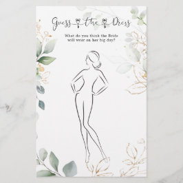 Greenery gissar Möhippan Dress Game