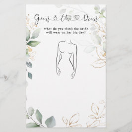 Greenery gissar Möhippan Dress Game