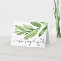 Greenery glömde aldrig kondoleanssympati Grief