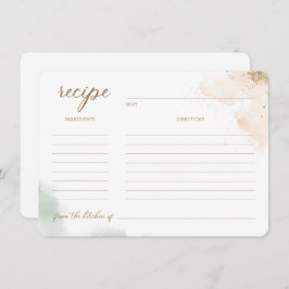 Greenery Guld Eucalyptus Möhippa Recipe Invi Inbjudningar