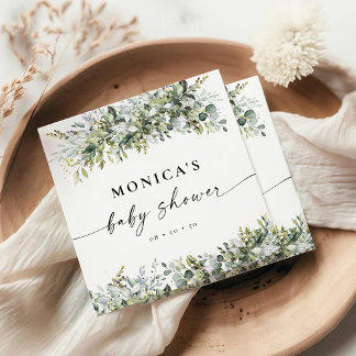 Greenery Herbal Möhippa Underlägg Papper Kvadrat