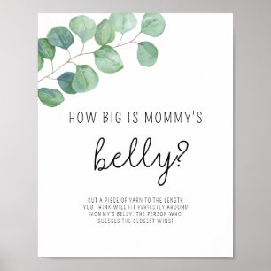 Greenery - Hur stort är mamma Blocky-spelet poster