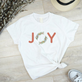 Greenery Joy Jul Wandean Botaniskt T Shirt