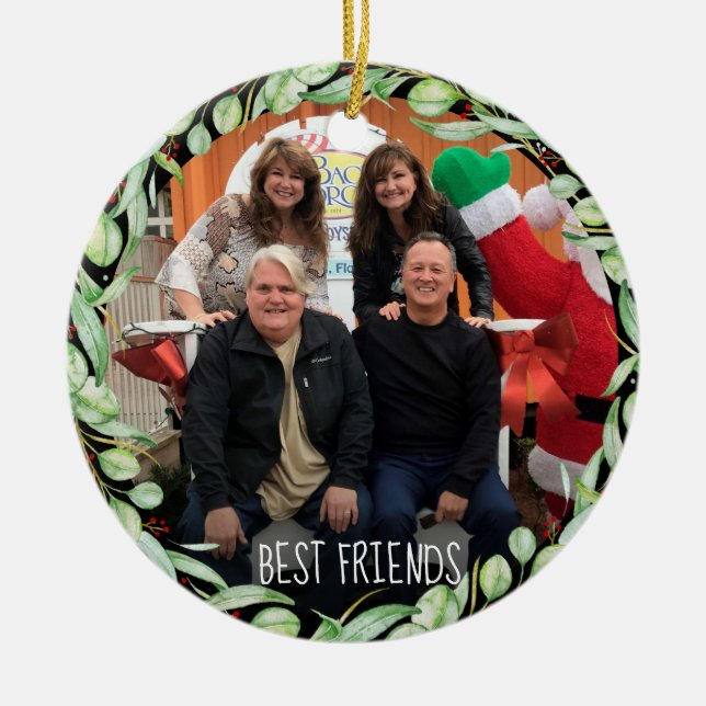 Greenery Julgransprydnad Keramik (Framsidan)