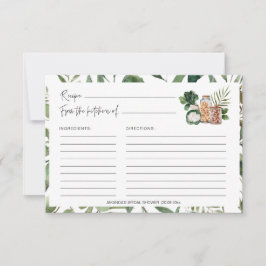 Greenery Lagrar Kitchen Möhippa Recipe-kort