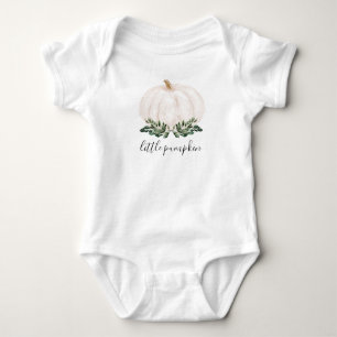 Greenery Little Pumpkin 1st Birthday Outfit T Shirt
