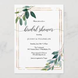 Greenery Möhippa Inbjudan