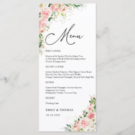 Greenery Möhippa Menu Meny