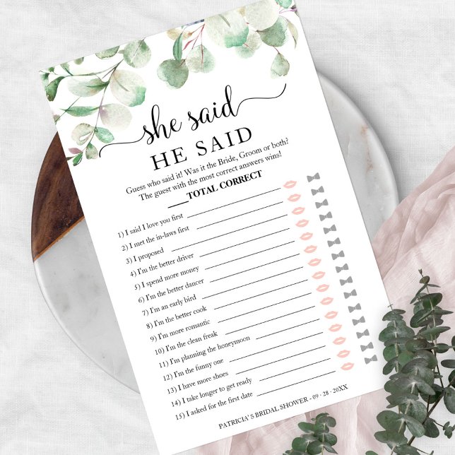 Greenery Möhippa sa att hon sa att spel Flygblad (Skapare uppladdad)