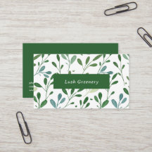 Greenery Mönster Modern