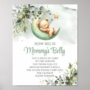 Greenery nalle Hur stort är Mamma Blocky-spelet? Poster