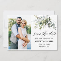 Greenery Photo Modern Calligraphy