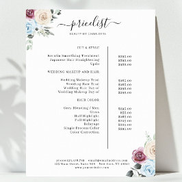 Greenery Ro Salon Pris List Poster
