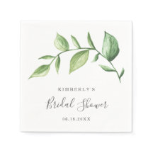 Greenery Rustic Elegant Botanical Möhippa