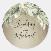 Greenery Rustic Land Wood Bröllop