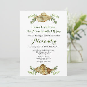 Greenery Seashell Cream Snäckors Kustbabyskor
