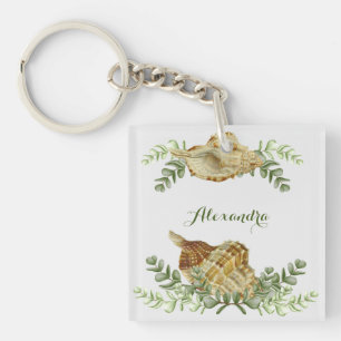 Greenery Seashell Nautical Cream Snäckors Coastal