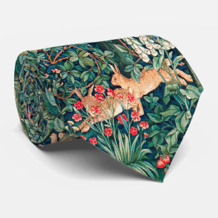 GREENERY,SKOGSDJUR,Hares,Grönt Blommigt Slips