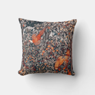 GREENERY,SKOGSDJUR Pheasant,Red Fox-Blommigt Kudde