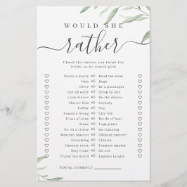 Greenery skulle hellre se möhippa-spel