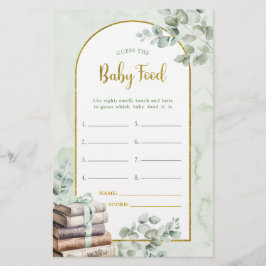 Greenery Storybook gissar att matspelen i Baby